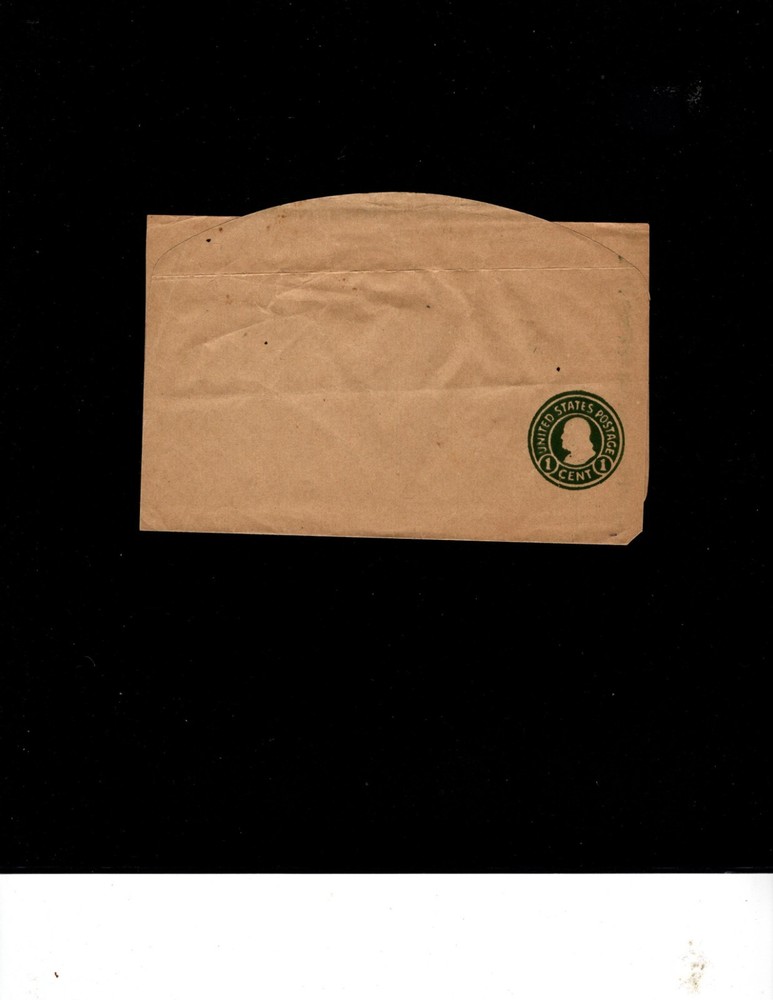 ERROR OLD US COVER 1 CENT US POSTAGE TOTALLY UNIQUE RARE