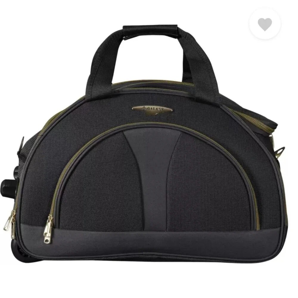 GALAXY GREY DUFFLE TROLLEY BAG