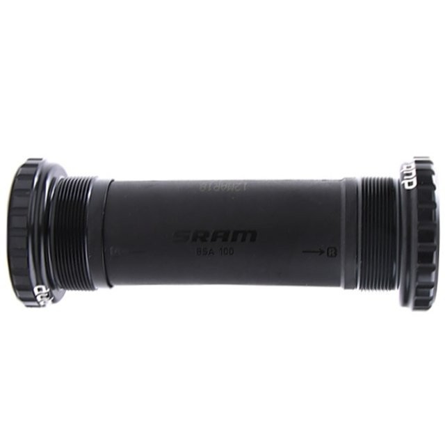 SRAM DUB Threaded Bottom Bracket (Black) (BSA) (100mm Fat Bike)