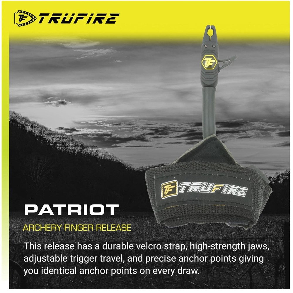 Black Wrist Strap for Compound Bow - Patriot Archery