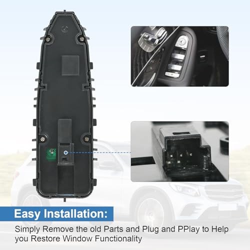 Power Door Window Switch Driver Side Compatible with Ben-z C300 C350E C43 C63