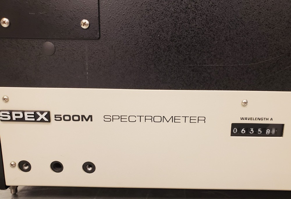 Spex 500M Spectrometer w CD2 & CD2B Compudrive drive units, OP manual