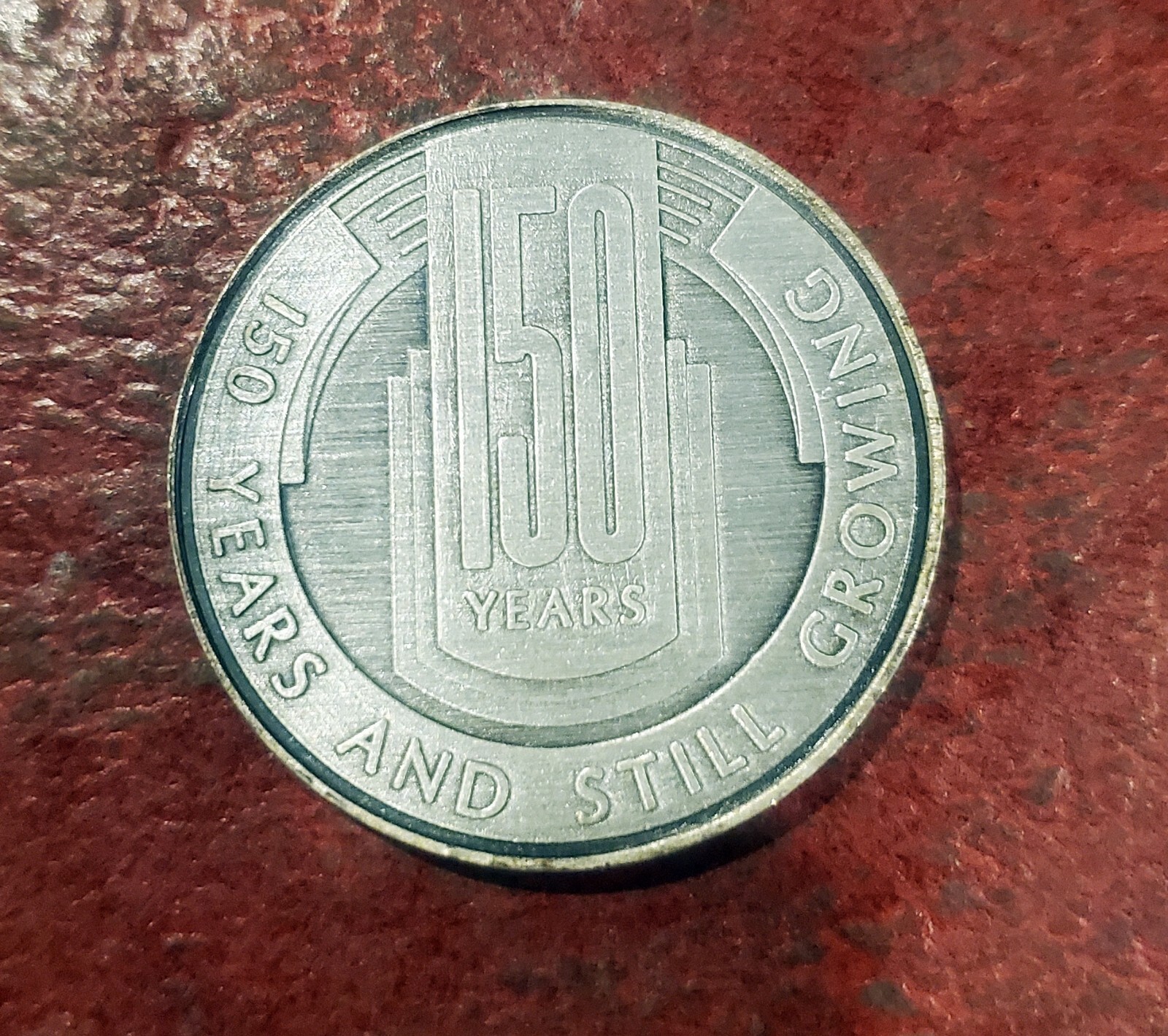 1967 MILTON PENNSYLVANIA 150th ANNIV .999 FINE SILVER MEDAL ~ NORTHUMBERLAND CO