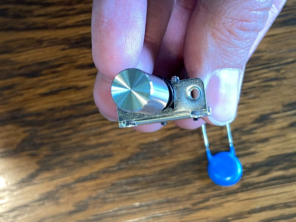 New Marantz Power Switch w/ Knob & Snubber Cap for Vintage Receiver Pushbutton