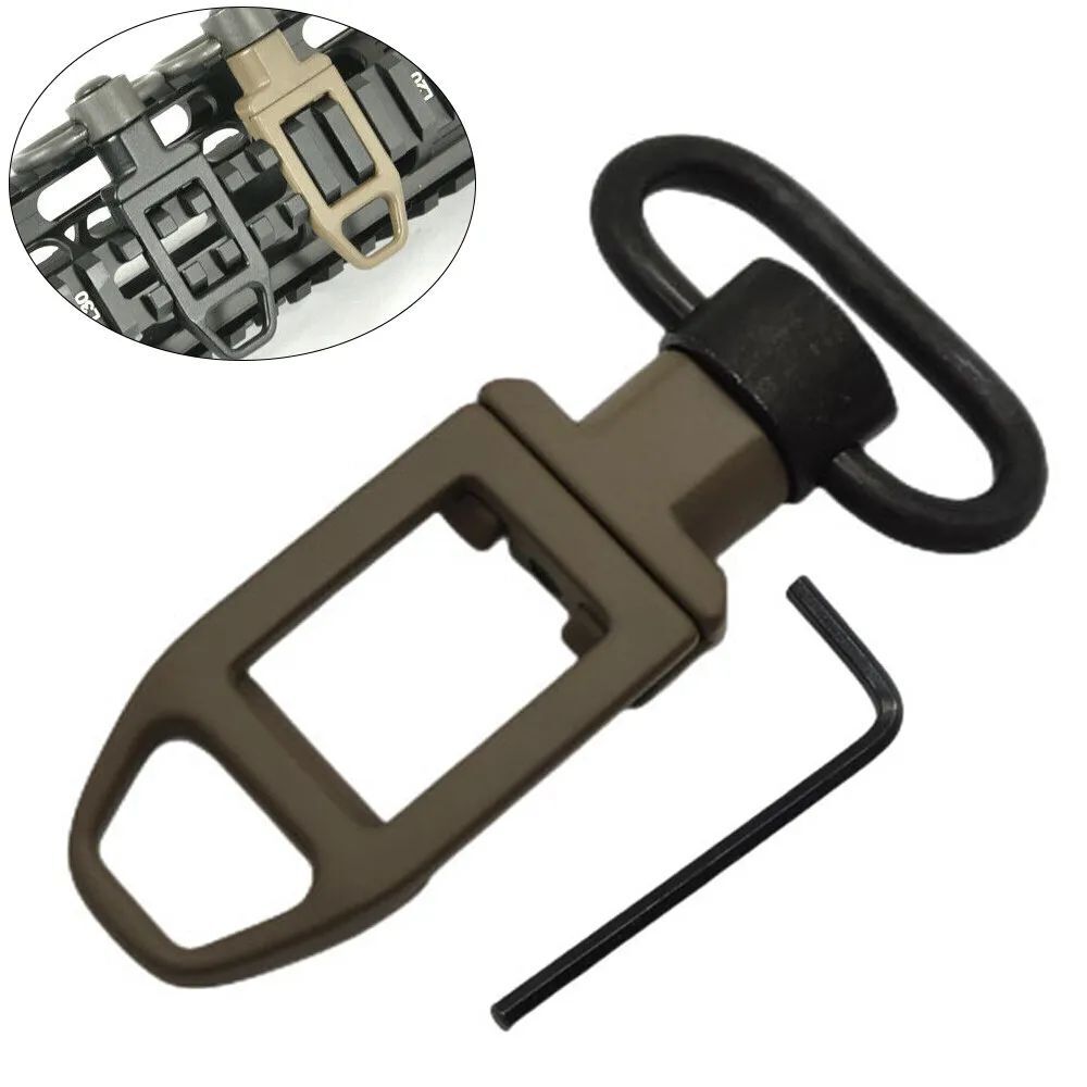 Push Button QD Ambush Loop Attachment Point Sling Swivel Mount Low Profile 20mm