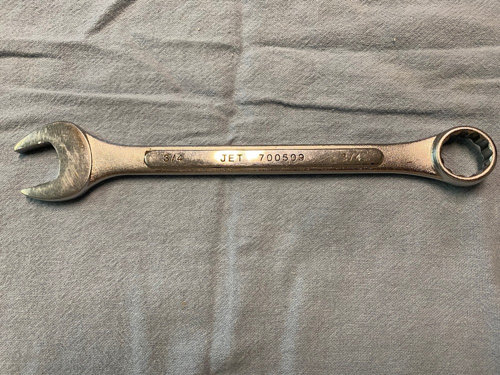 Jet Drop Forged Steel 3/4” Combination Wrench