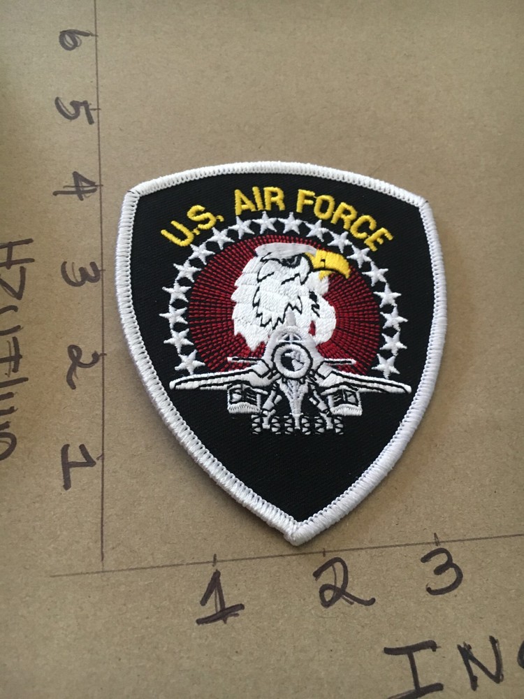 US Air Force shield shape with eagle Patch 9/21/23 modern