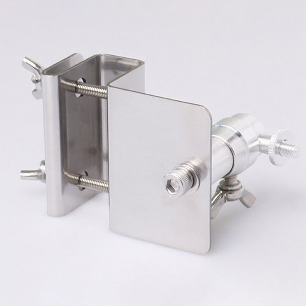 Adjustable Stainless Steel Gutter Mount Bracket for Eufy For Arlo Solar Panels