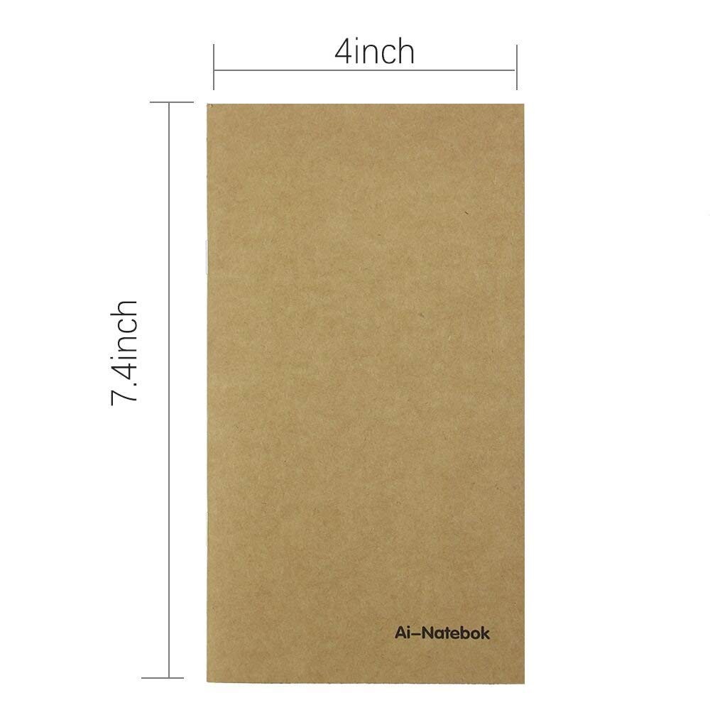 Dot Grid Notebook/Journal Inserts - Refill for Travelers Notebook 7.4 X 4 Inc...