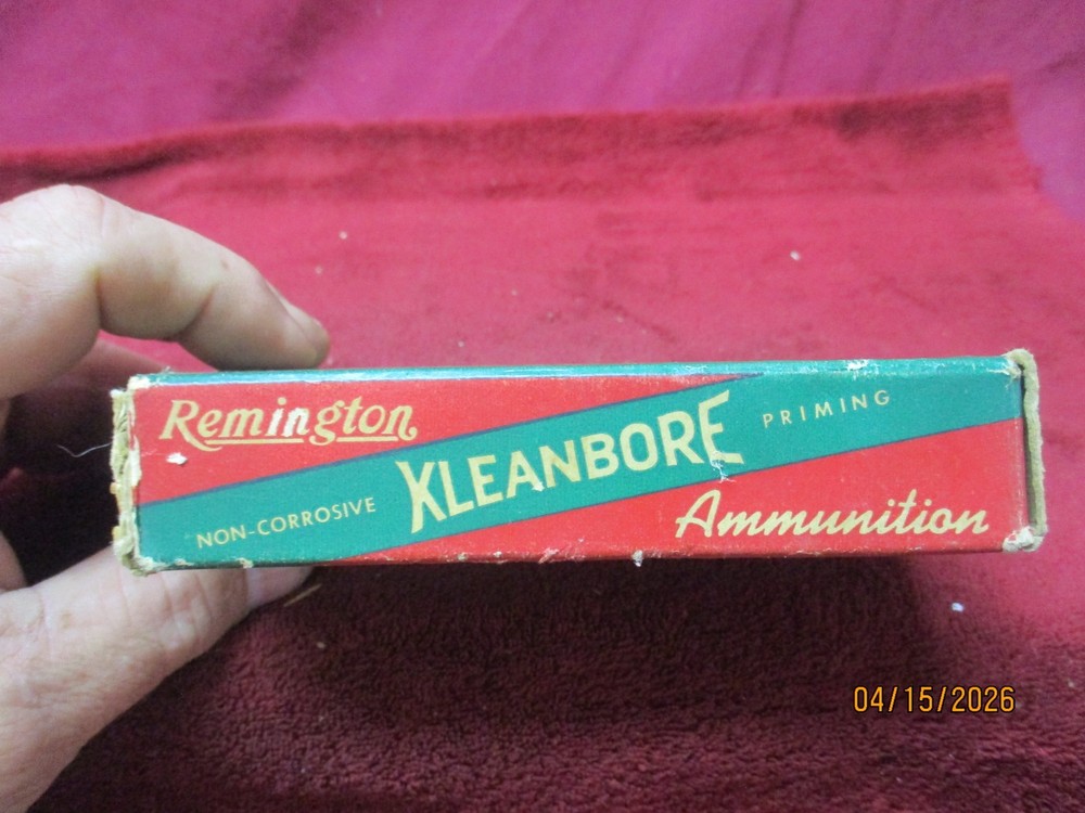 Vintage Remington Kleanbore, 30-40 KRAG., 180gr , Box, (EMPTY)