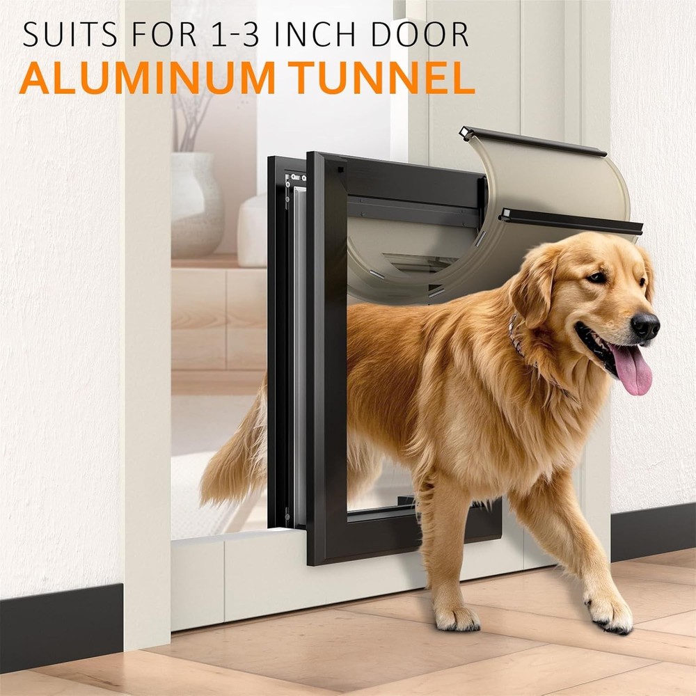 Lockable Aluminum Heavy Duty Pet Door Panel