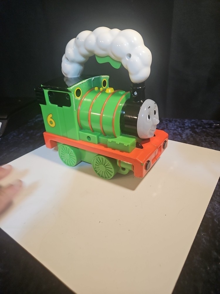 2009 Mattel Thomas Train Light-Up Talking Percy Flashlight with Sounds