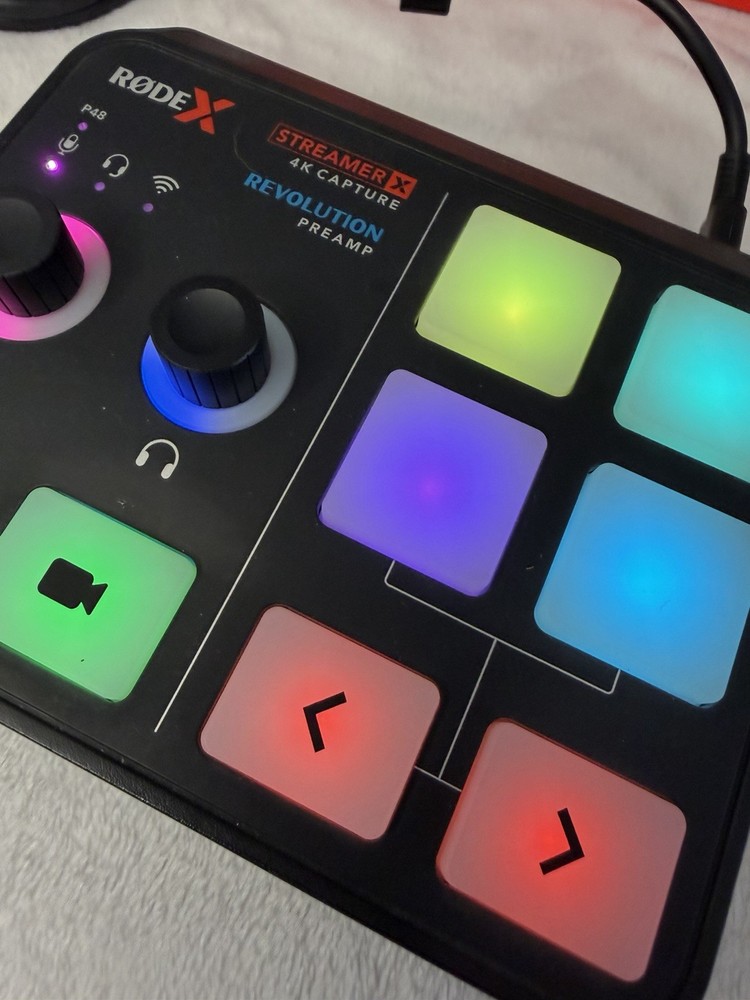 RØDE X Streamer X Audio Interface & 4K Video Capture Card w/ Revolution Preamp
