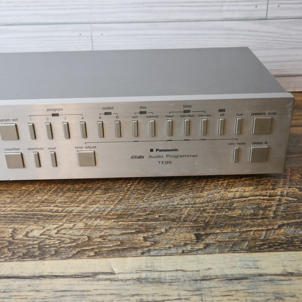 Panasonic TE96 Quartz Audio Programmer Working Vintage