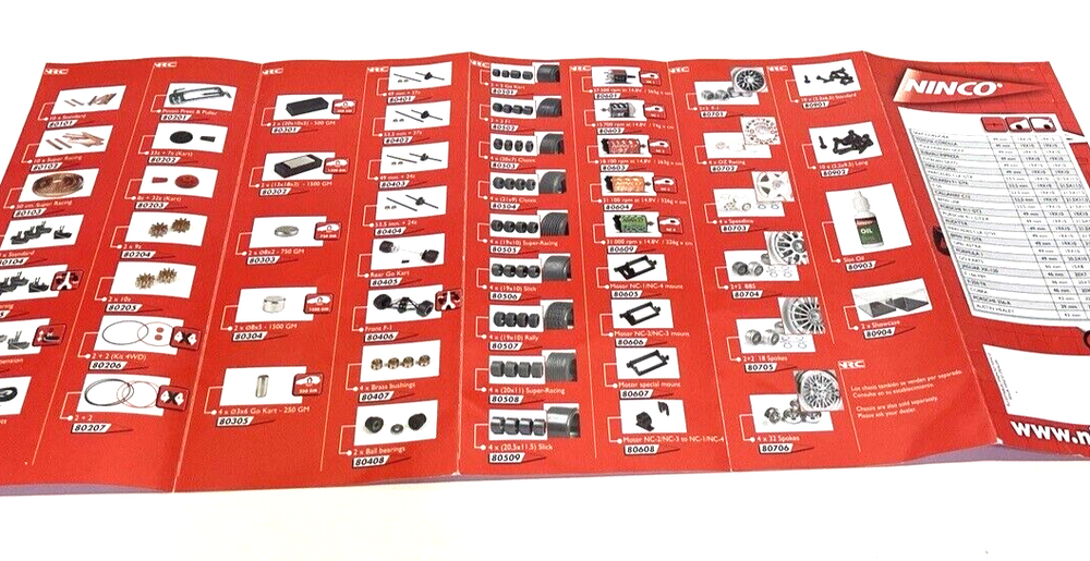 Ninco 1/32 Catalogue