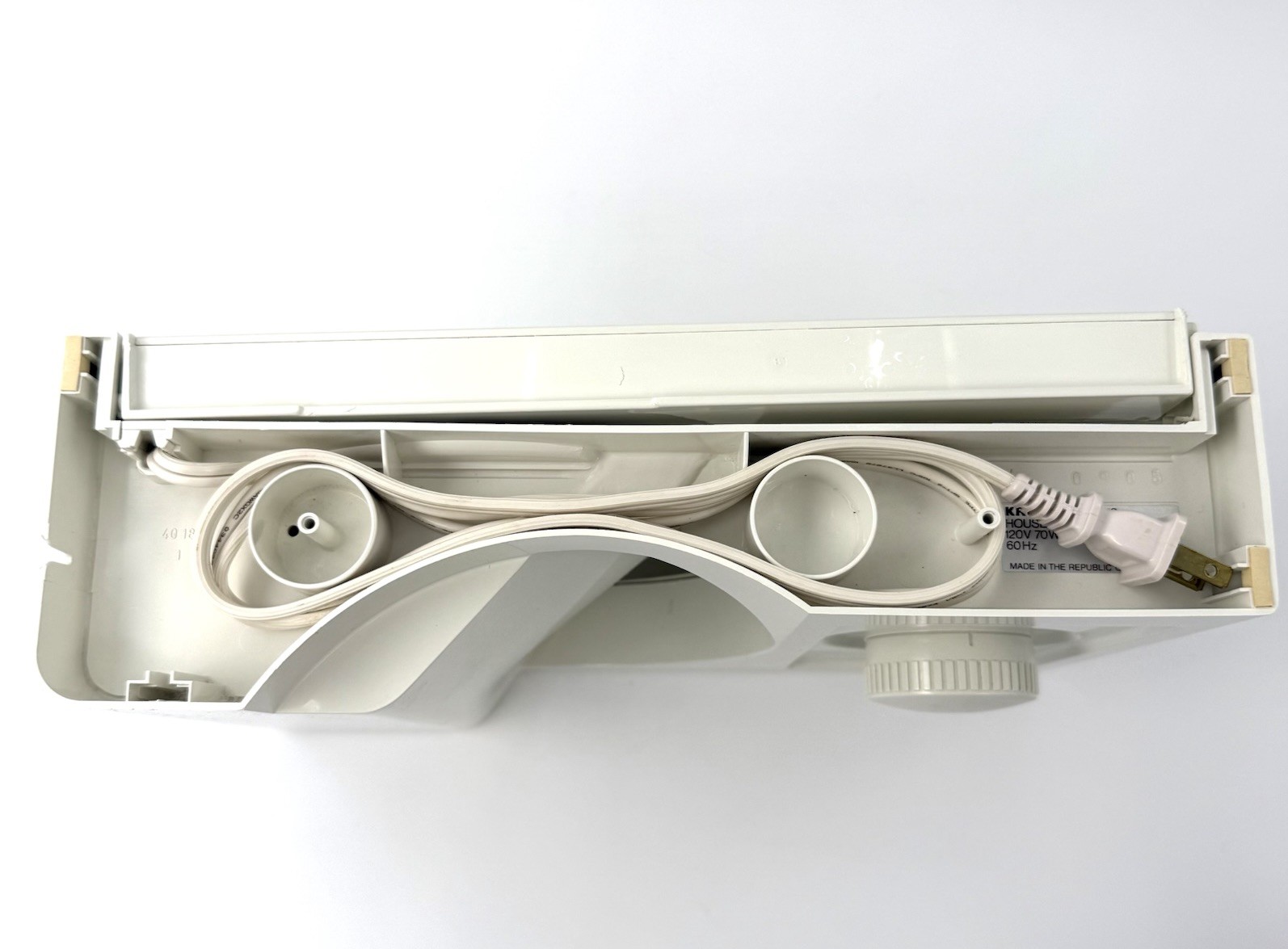 KRUPS Slice It Model 213 Electric Food Slicer Fold Up Tested w Box VTG