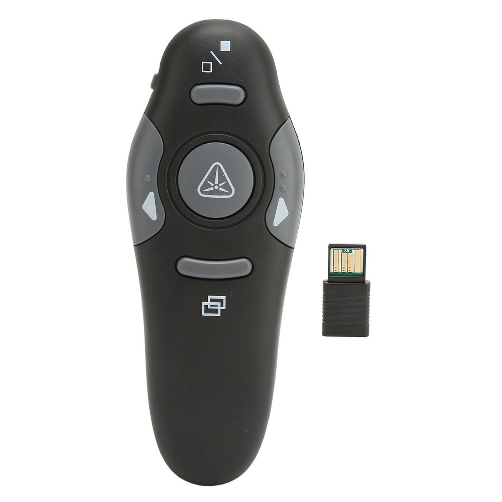 Presentation Clicker 15m Remote Control Distance Ergonomic 2.4GHz Remote Clicker