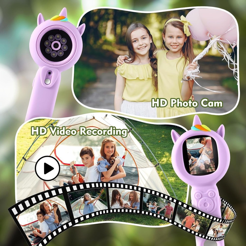 Handheld 500x Magnification Microscope for Kids - Engaging STEM Educational Gift