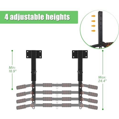 Wall Mount Pull Up Bar Wall Mounted Body Press Pull Up Bar Gym Chin-Up Type C