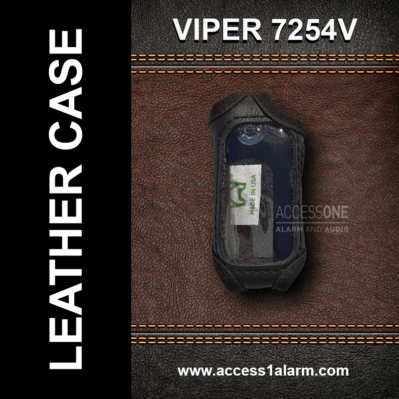 Viper 7254V or 7251V 2-Way LED Remote Control Protective Leather Case 5202V