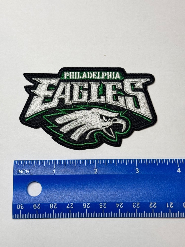 EAGLES FOOTBALL IRON ON EMBROIDERED PATCH