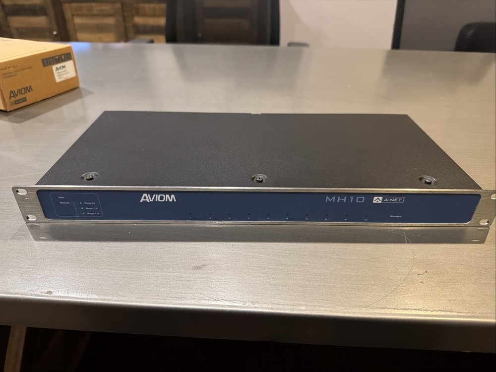 Aviom MH10 Merger Hub *open Box, Rep Sample