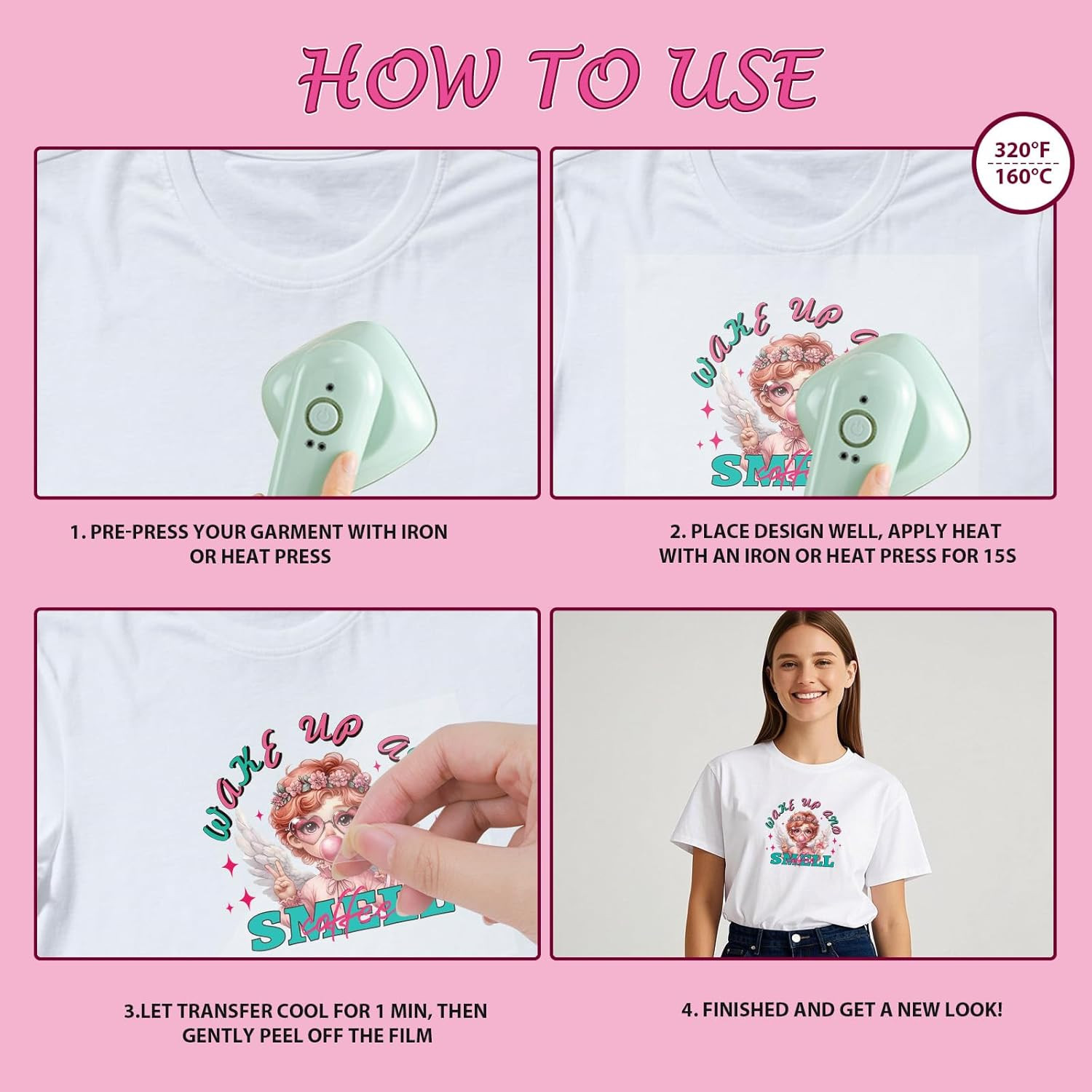 Dtf Transfers Ready to Press - 30Pcs Coffee Iron on Transfers for Tshirts, Coffe