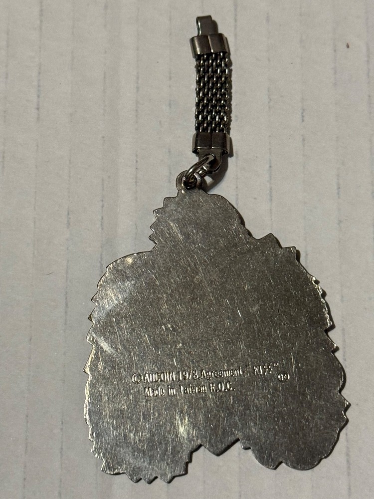 Vintage KISS keychain 1978 - Gene Simmons