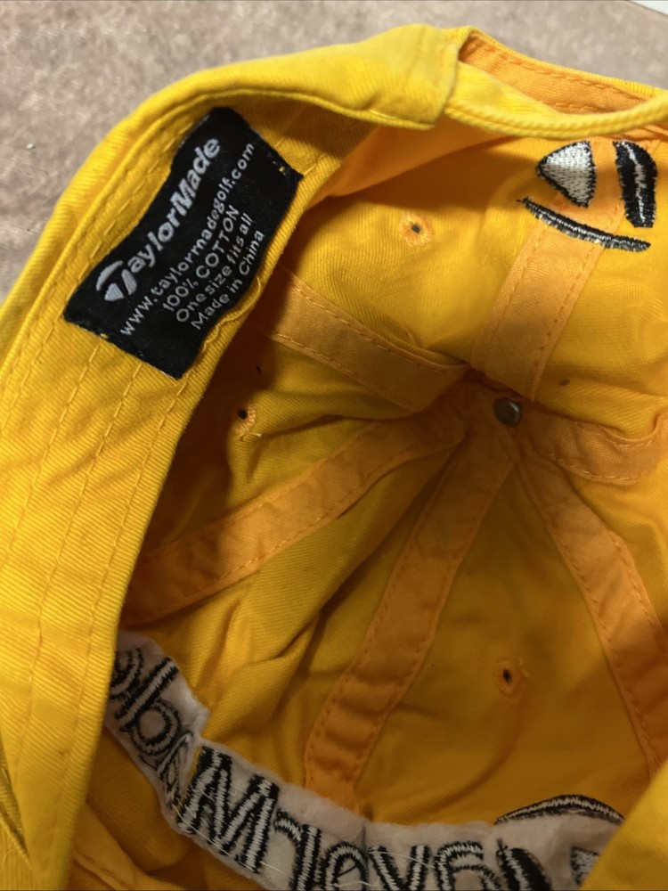 TaylorMade Hat Yellow Baseball Hat