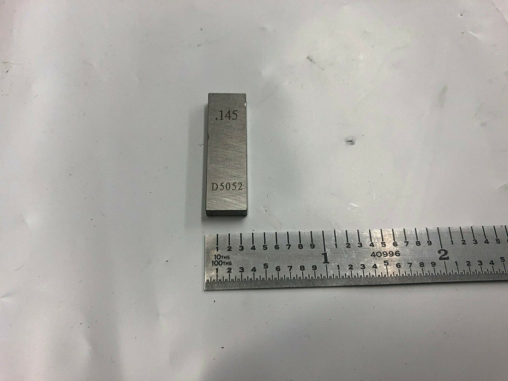 .145 Rectangle Steel Gage Block.