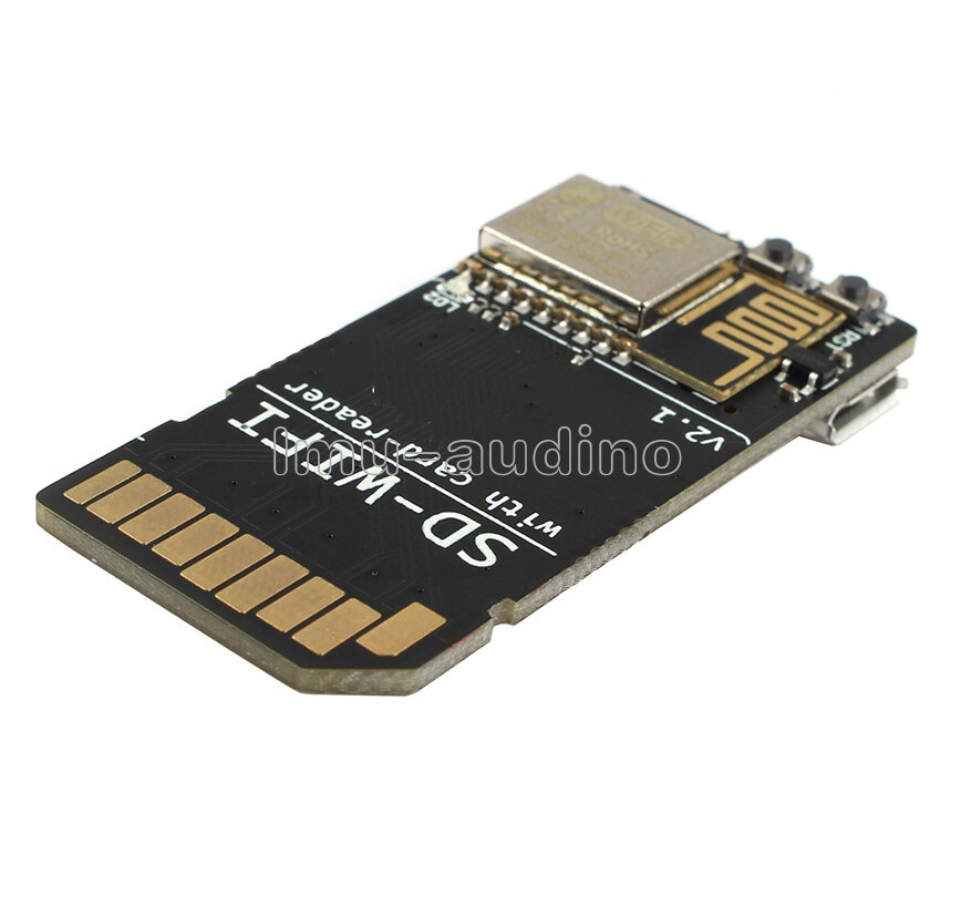 SD-WIFI with Card Reader Module ESP8266 USB to Serial Wireless Transmission
