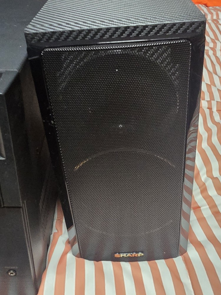 Sharp XL-BH250 Micro Shelf Executive Speaker System 5Disc AM FM + Bluetooth Read