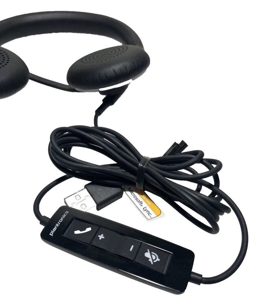 Plantronics Blackwire C520-M Binaural USB Headset - Microsoft Optimized - Used