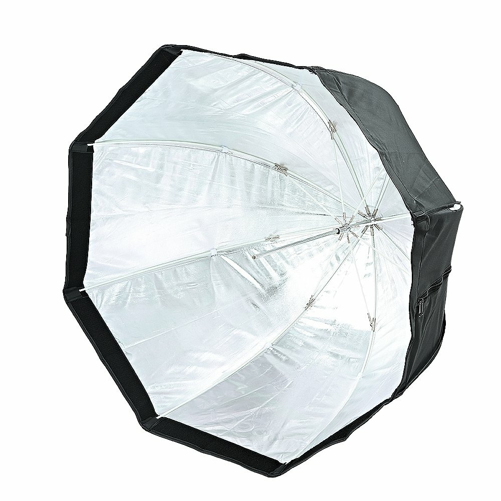 GODOX 120cm Octagon Umbrella Softbox+Bracket+Light Stand For Flash Speedlite