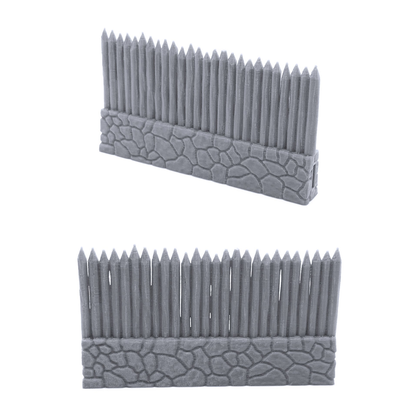 Viking Stockade by Terrain4Print, 3D Printed RPG Scenery Wargame 28mm Miniature