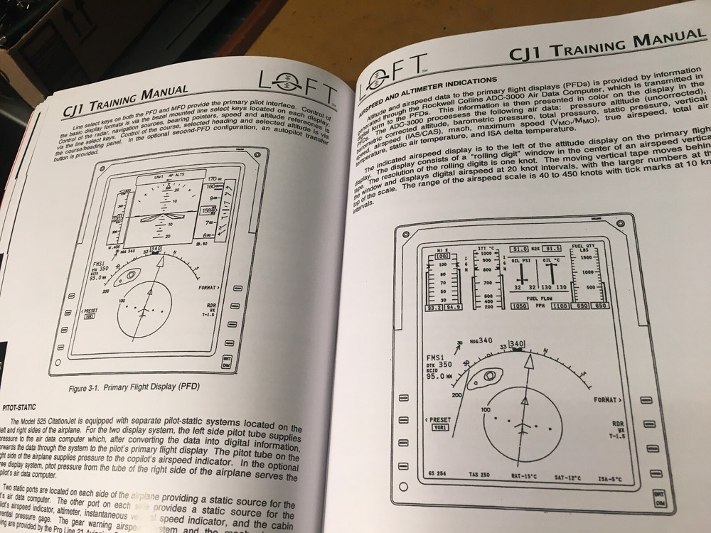 Citation CE-525, CJ & CJ1 Pilot Training Manual