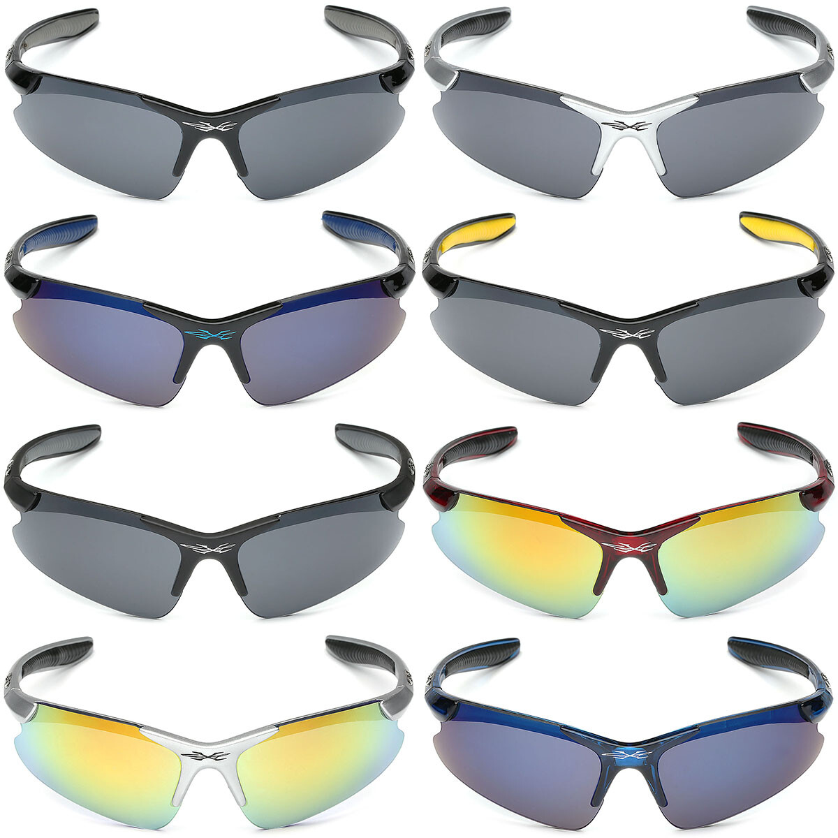 Kids Children Toddlers AGE 3-12 Boys Sport Wraps Baseball Cycling Sunglasses