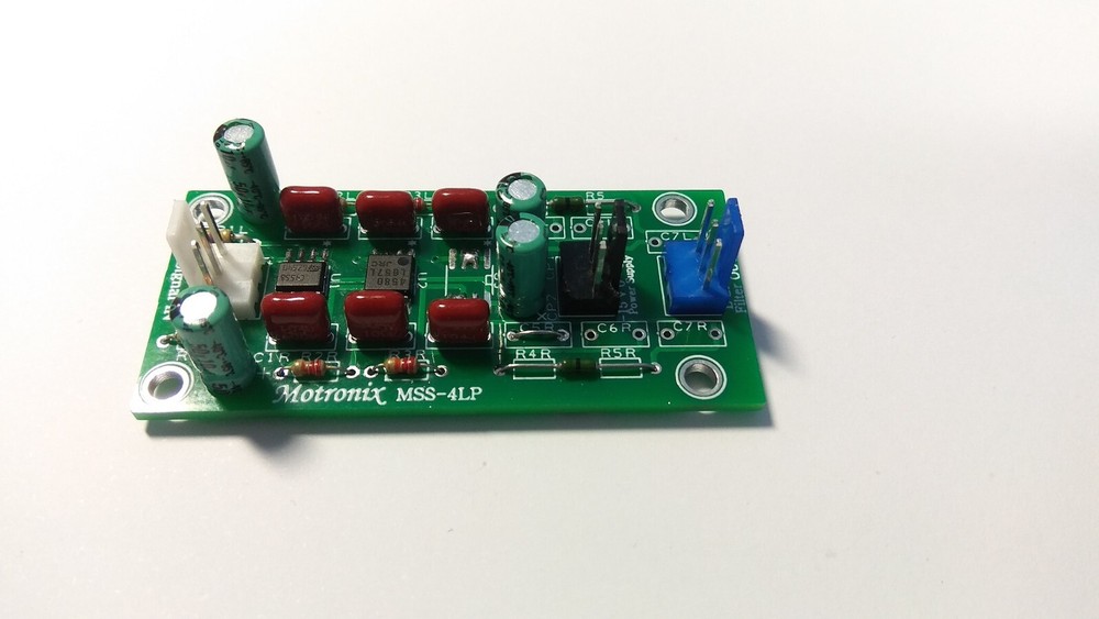 Low Pass 6/12/18/24 db Stereo Active Filter module MSS-4LP