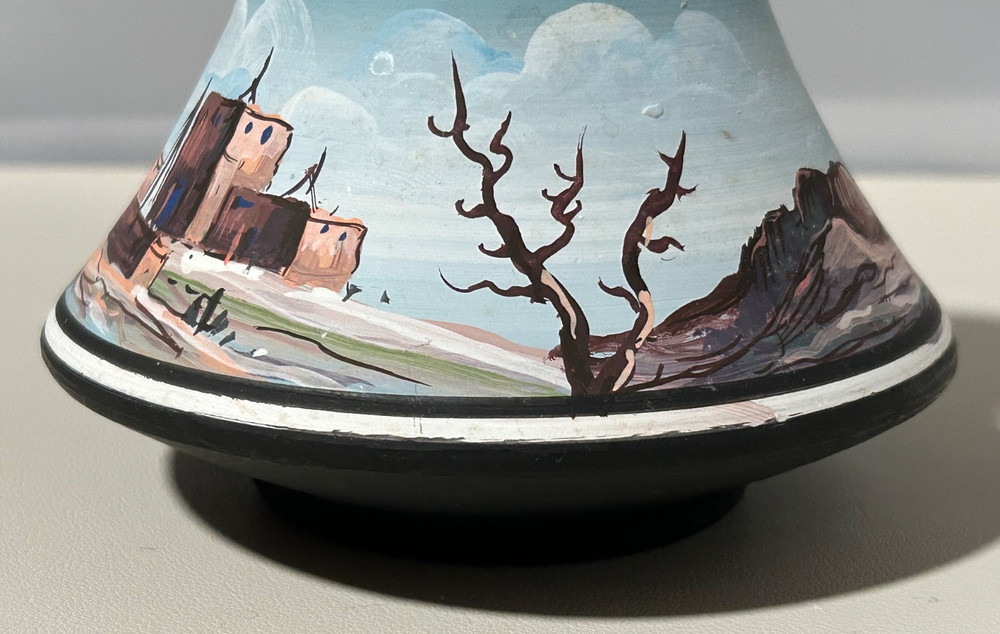 Maros Signed Vase
