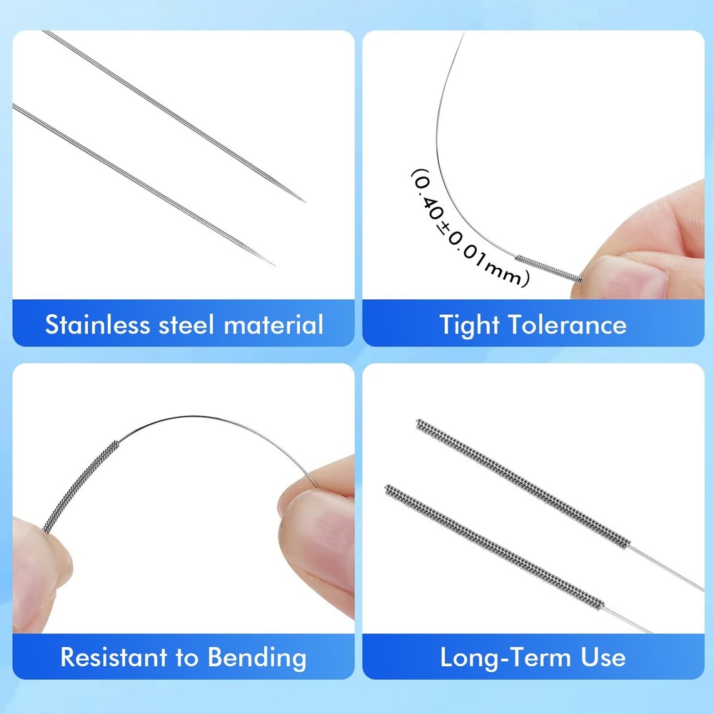 22PCS 3D Printer Nozzle Cleaning Kit, 3D Printer Cleaning Kit with 20x 0.4mm ...