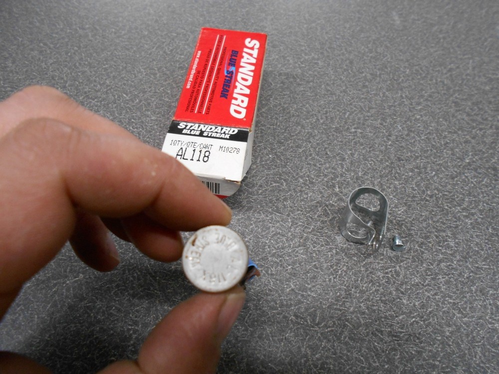 Standard AL118 Condenser, Single Wire. for points ignition system. New, NOS!