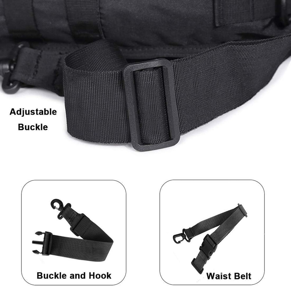 Tactical Sling Bag Pack with FREE Patch