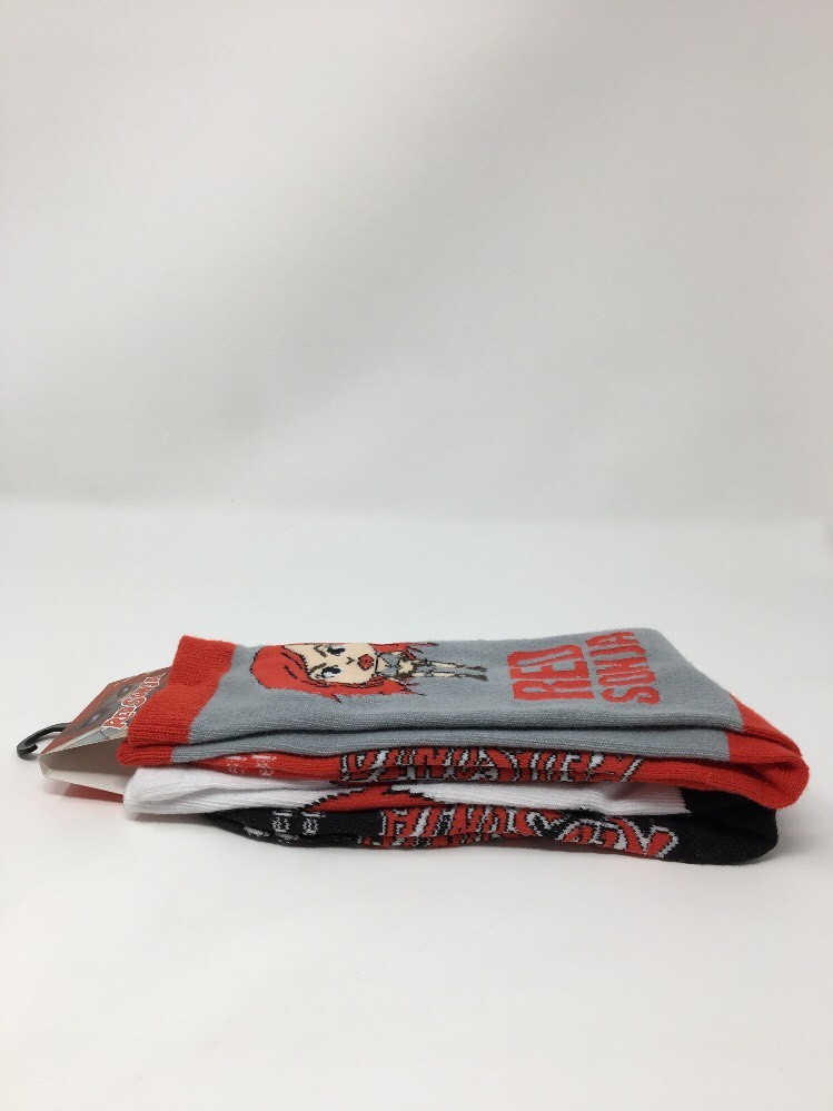 2 Pair Red Sonja New Tags Socks Comics
