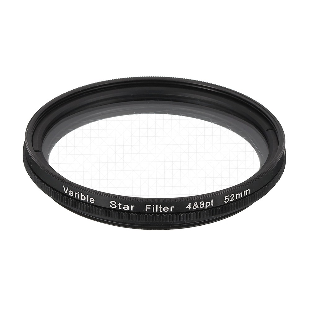 52mm Variable Star Filter 4-8 Points for Night Scenery Glassworks,1Pcs