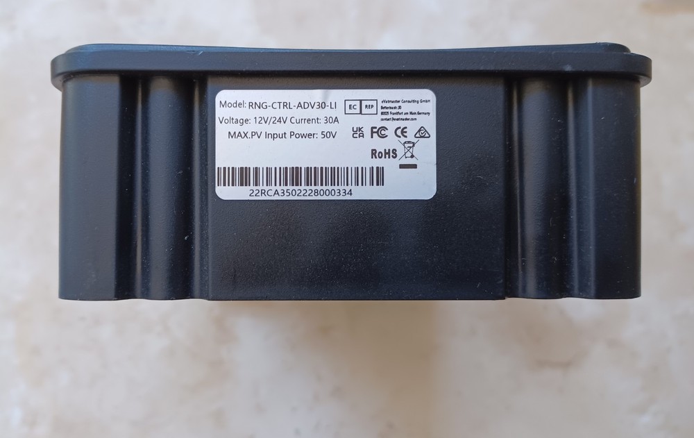 Renogy RNG-CTRL-WND30-LI 30A 12V Wanderer Charge Controller - READ DESCRIPTION