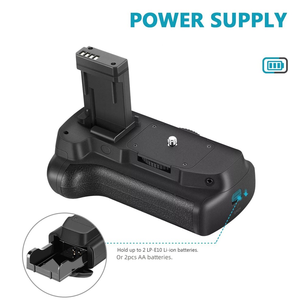 High Quality 1100D Vertical IR Battery Grip for Canon EOS 1300D 1200D Camera