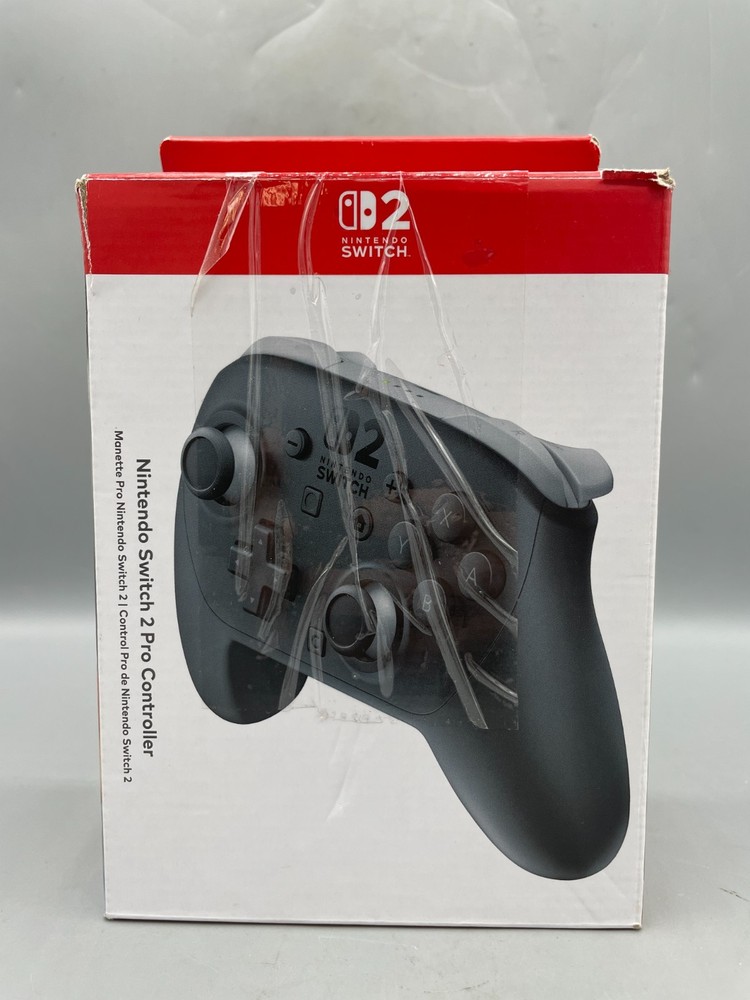 Nintendo Switch 2 Pro Controller Black - Nintendo Switch 2 - No Charger