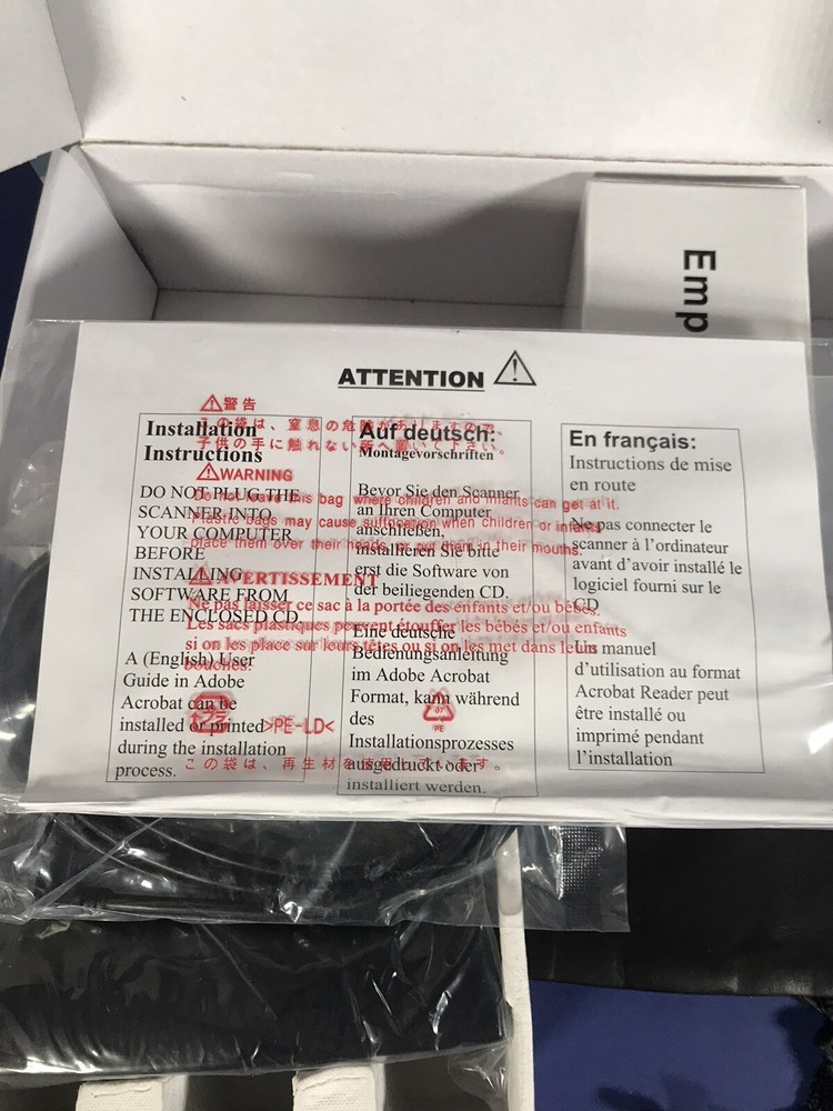 Burroughs SmartSource Micro Series Check Scanner Payment System “Excellent”