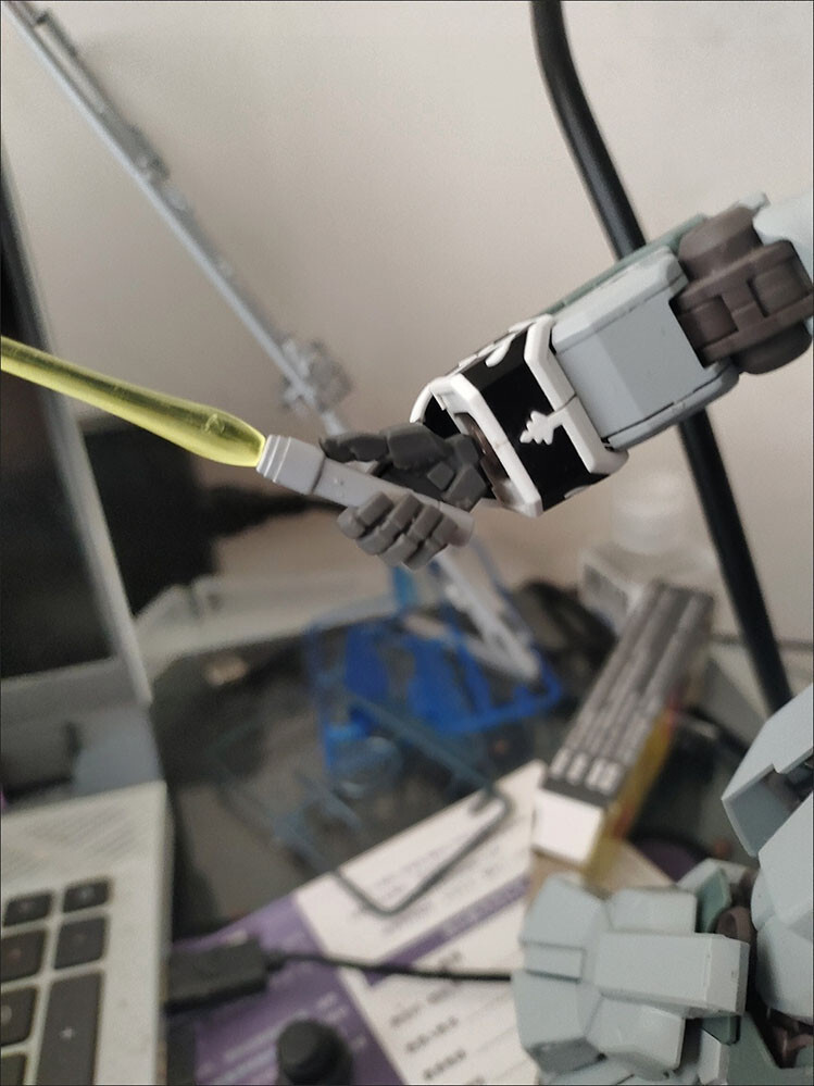 exchange hand upgrade kit set for MG 1/100 Nu Ver ka
