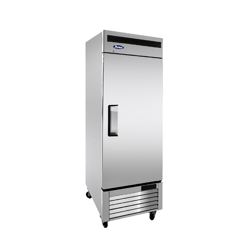 Atosa MBF8501GR 27" One Solid Door Bottom Mount Right-Hinge Reach-In Freezer